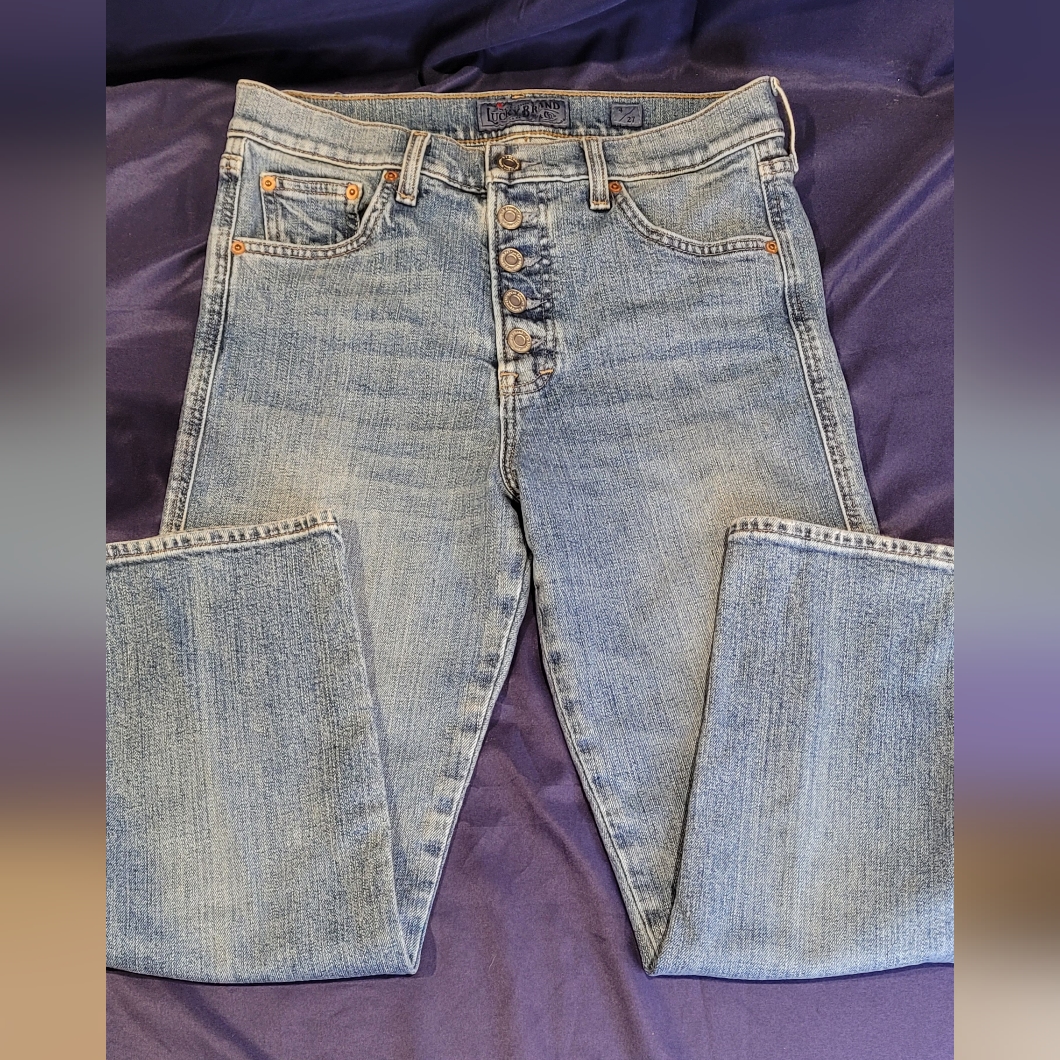 Lucky Brand Straight Cut Denim